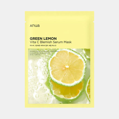 Picture of ANUA GREEN LEMON VITA C BLEMISH SERUM MASK